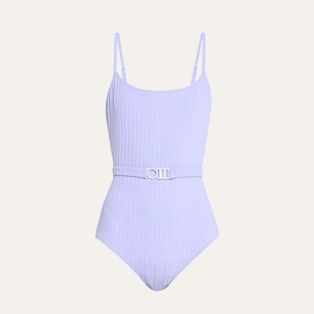 SOLID AND STRIPED
The Nina Solid Rib One-piece No tags but never worn